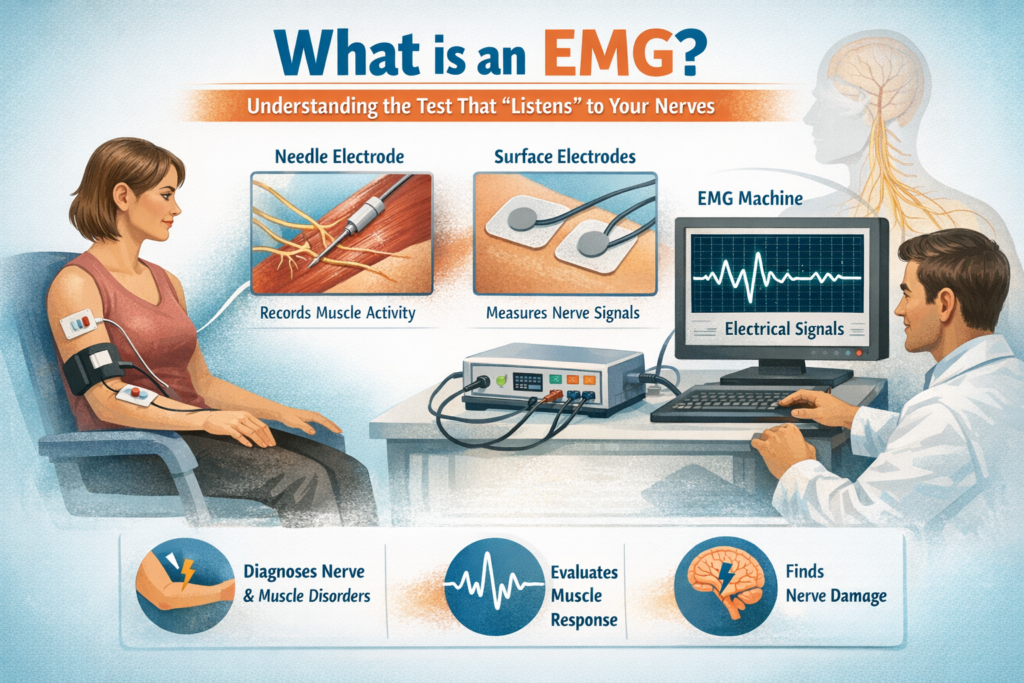 What is an EMG? Understanding the Test That "Listens" to Your Nerves