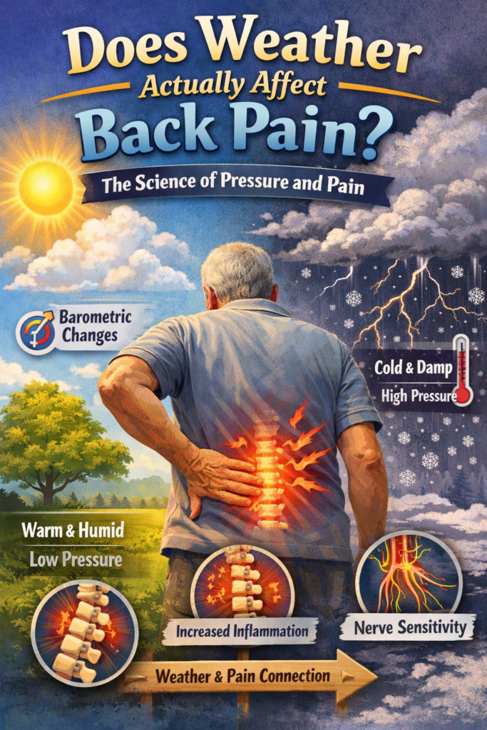 Does Weather Actually Affect Back Pain? The Science of Pressure and Pain