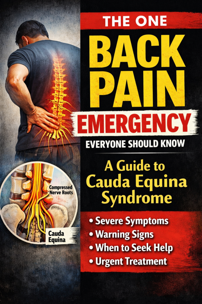 The One Back Pain Emergency Everyone Should Know: A Guide to Cauda Equina Syndrome
