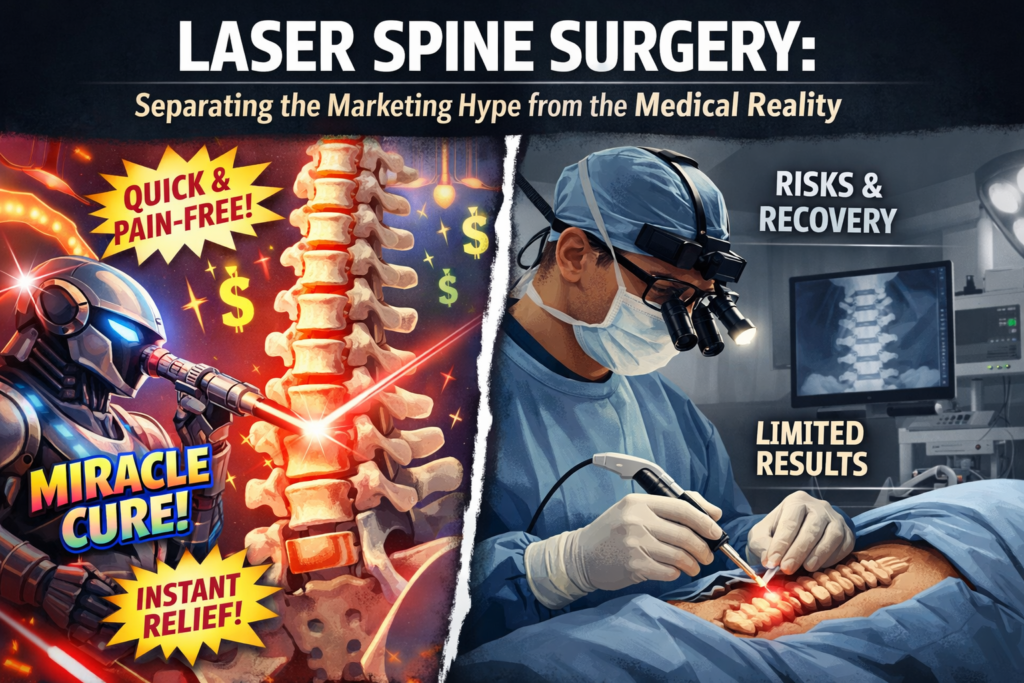 Laser Spine Surgery: Separating the Marketing Hype from the Medical Reality