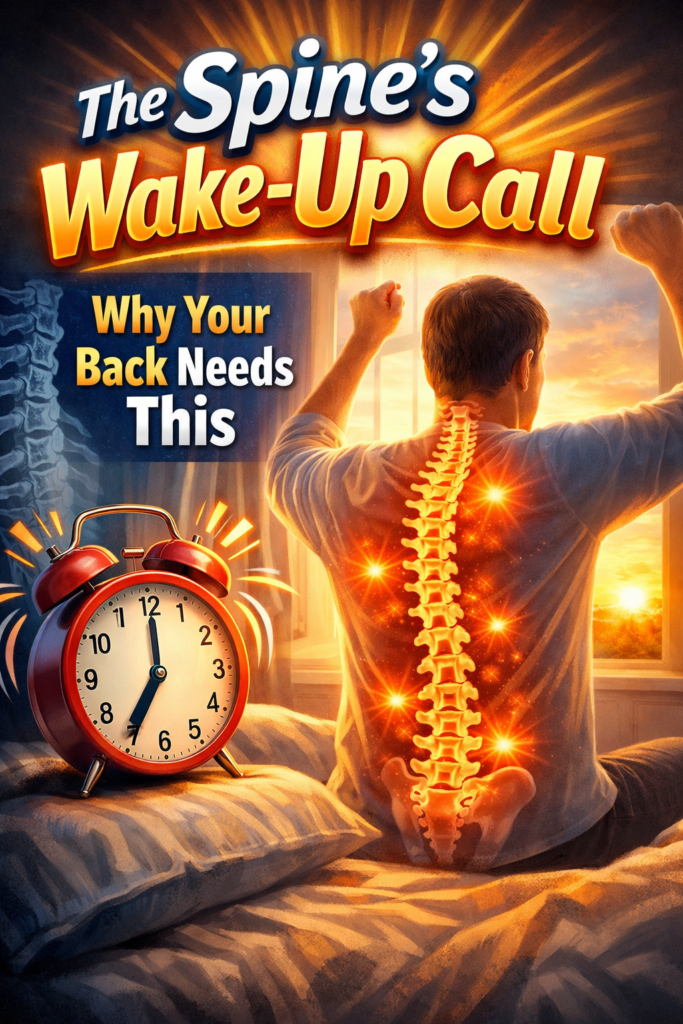 The Spine’s Wake-Up Call: Why Your Back Needs This