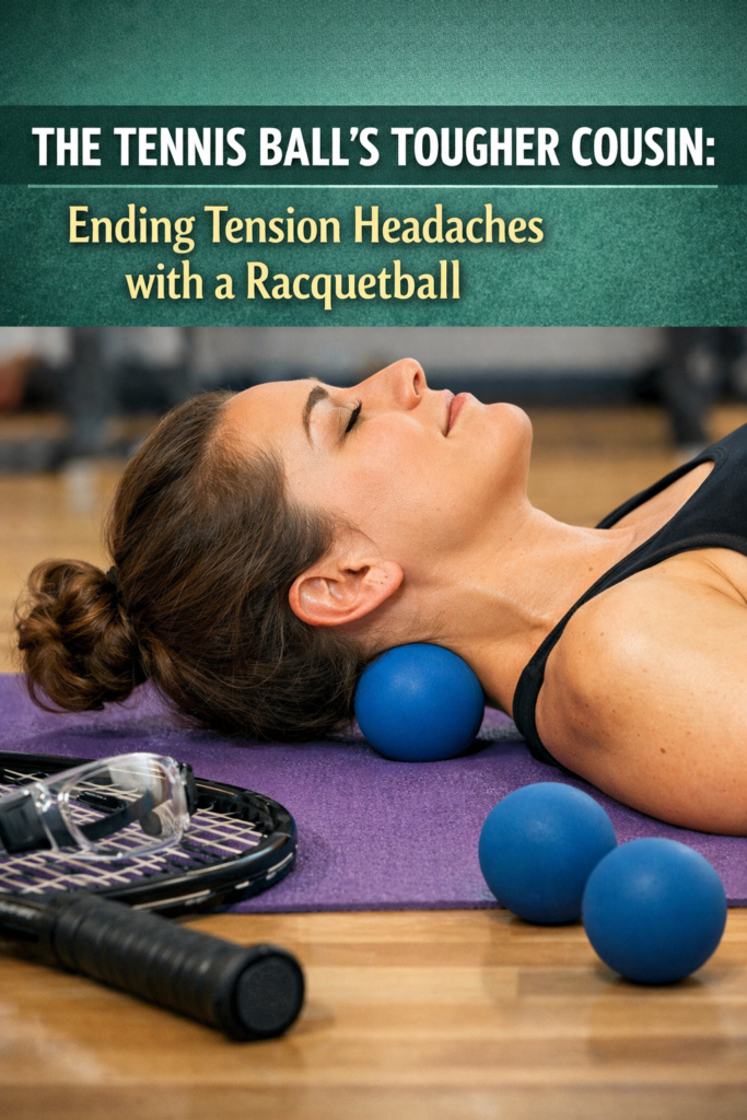 The Tennis Ball’s Tougher Cousin: Ending Tension Headaches with a Racquetball