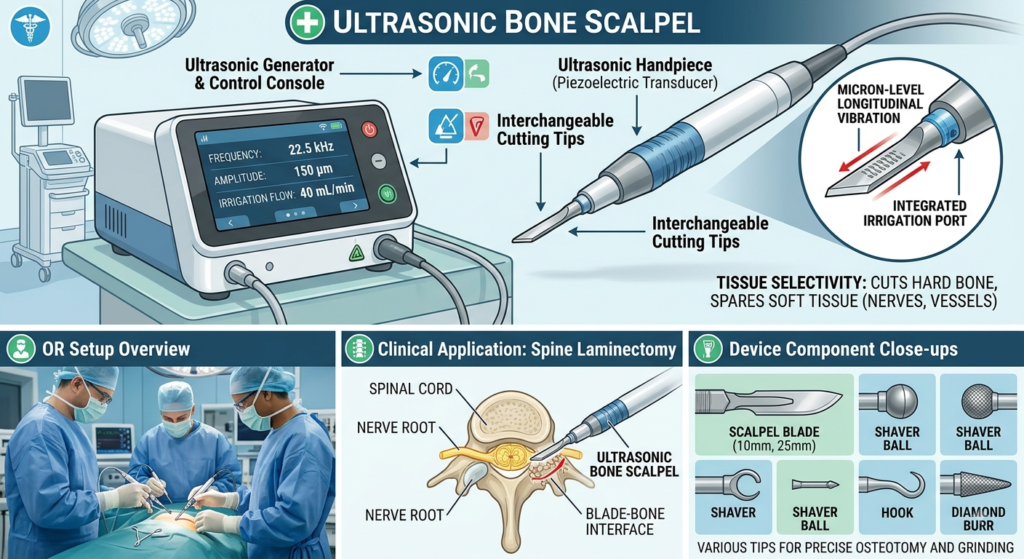 Ultrasonic Bone Scalpels/Devices