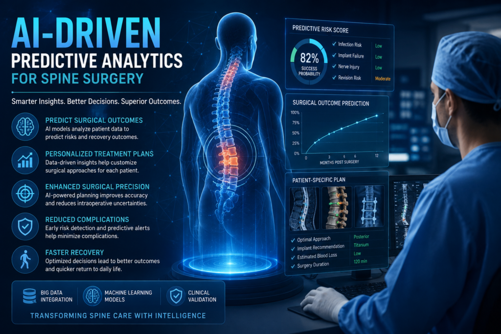 AI-Driven Predictive Analytics for Spine Surgery