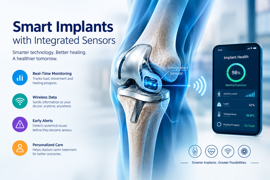 Smart Implants with Integrated Sensors